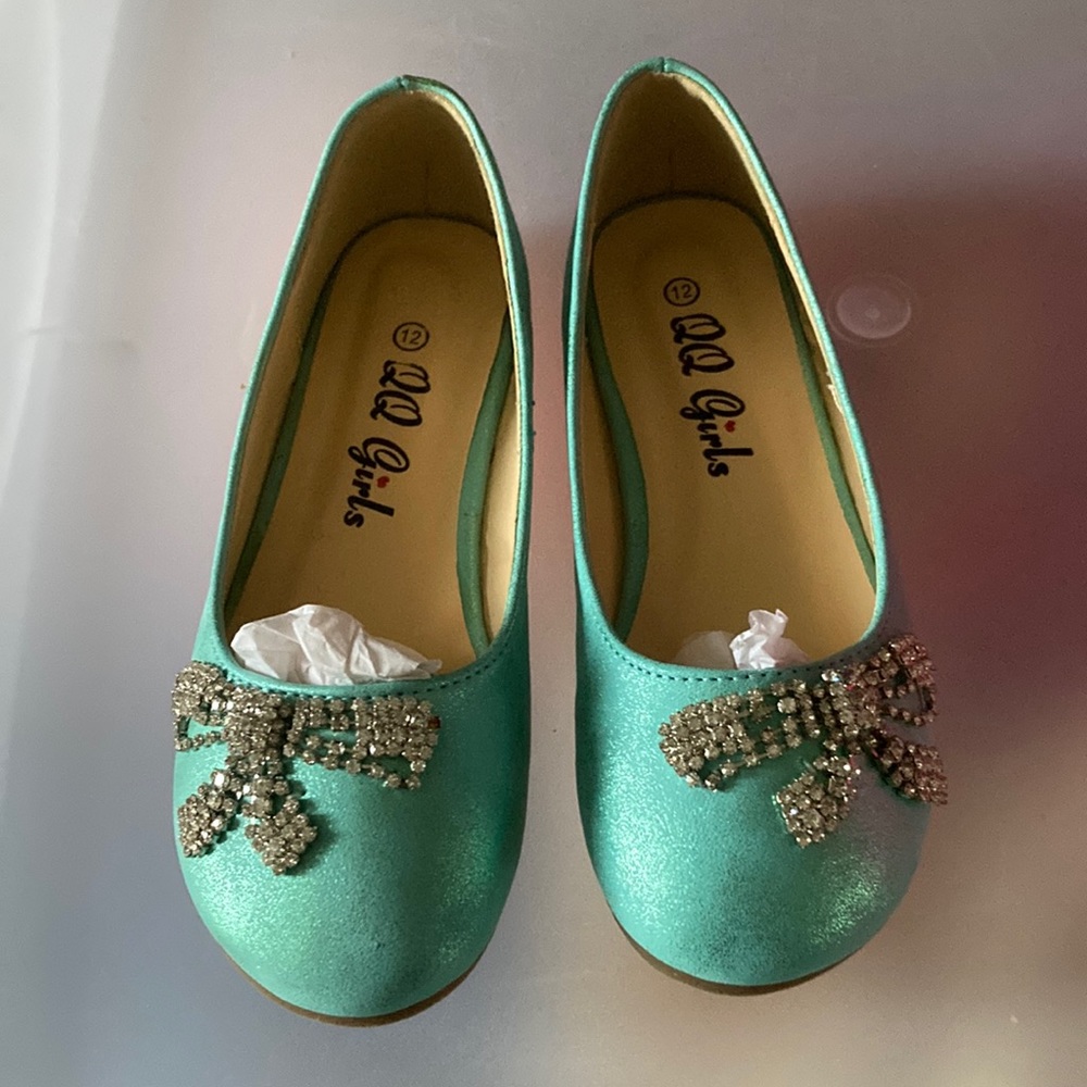Girls Pageant Shoes size 12